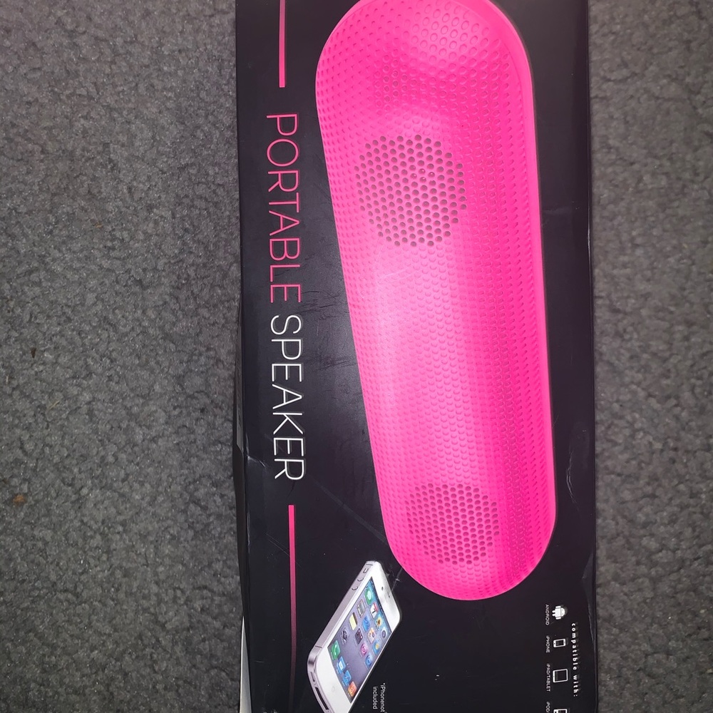 Portable speaker